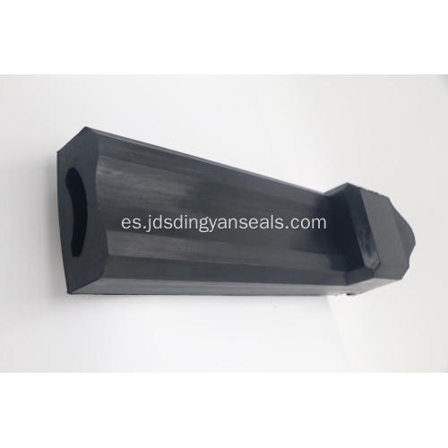 EPDM Solid Core Hollow Hollow Double Caver End de extremo